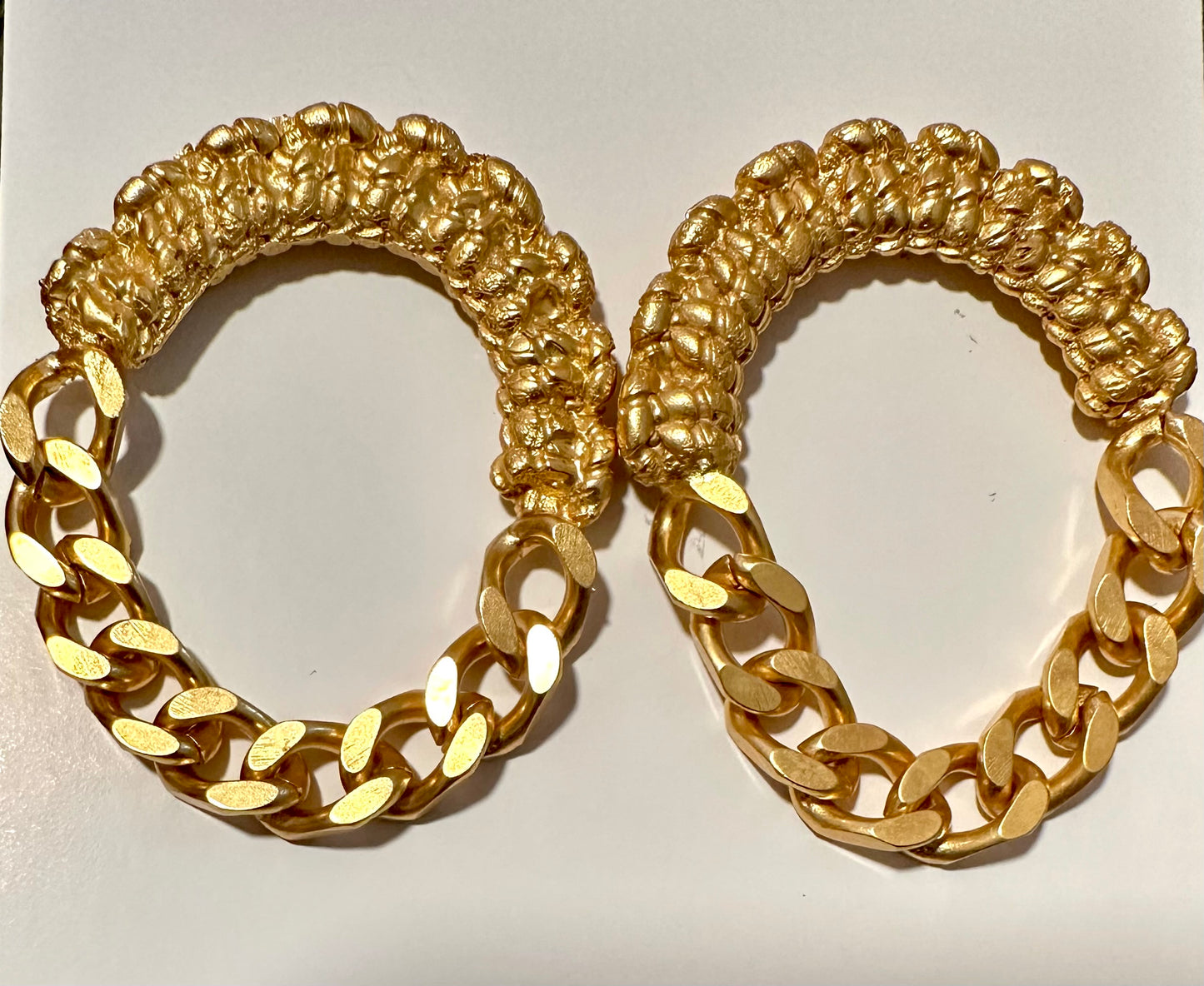 gold color earring from urban outfitters