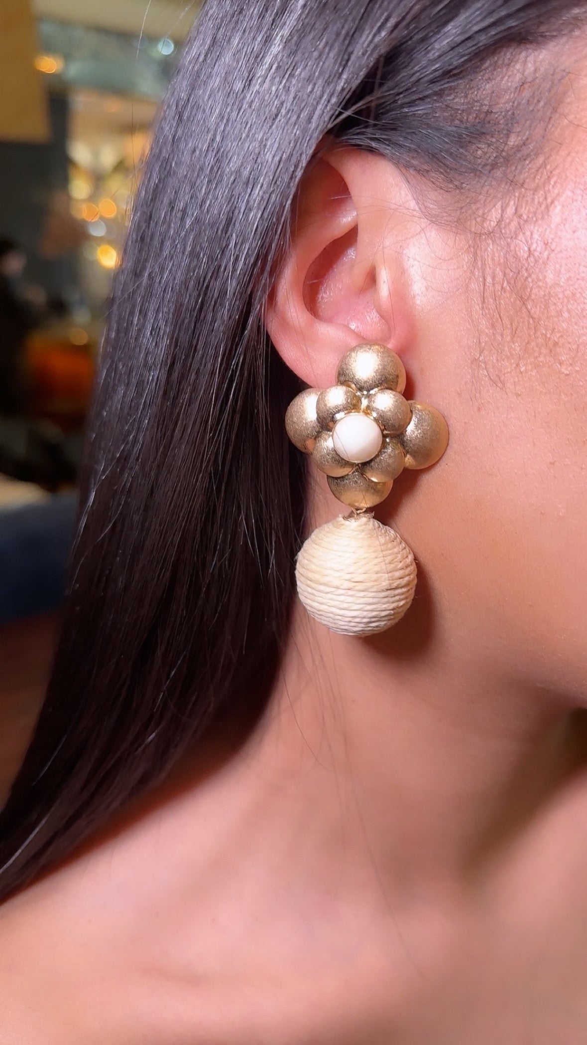 flower earring