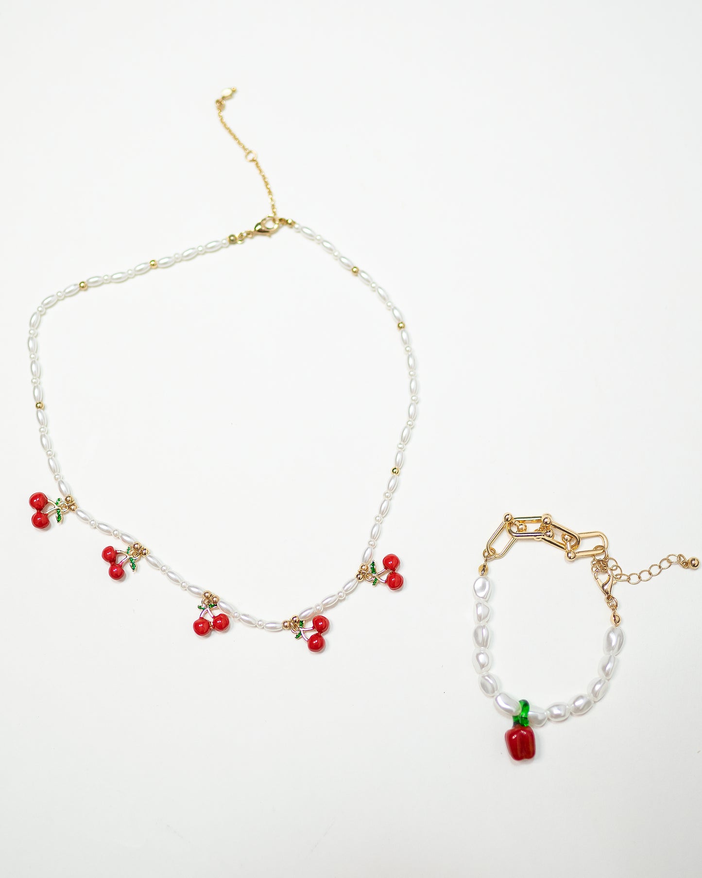 by anthropologie cherry set