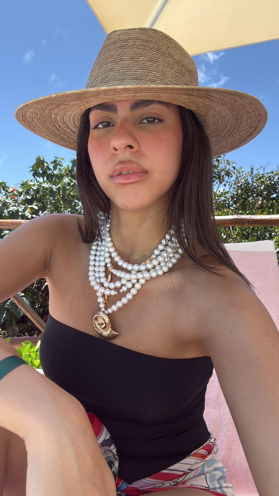 pearls sea neckleace by anthropologie